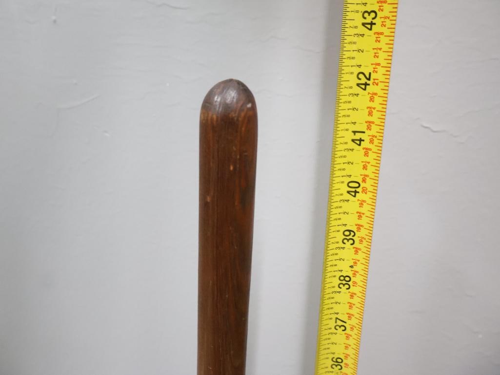 Antique Long Handle Clothes Washer and Folding Step Stool - 3