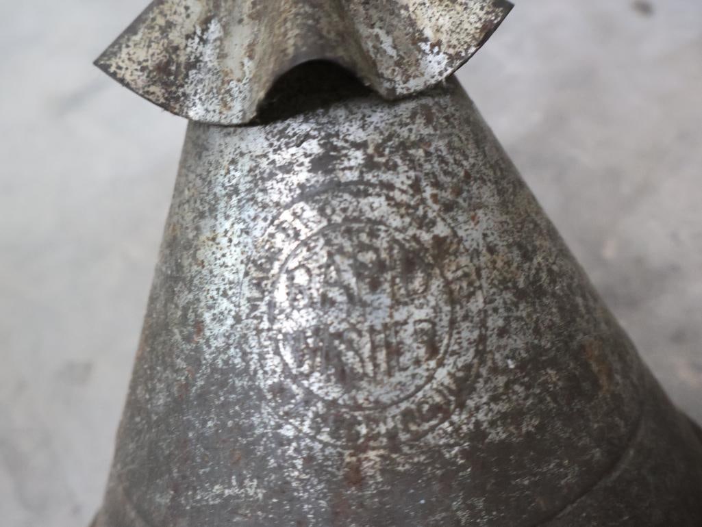 Antique Long Handle Clothes Washer and Folding Step Stool - 6