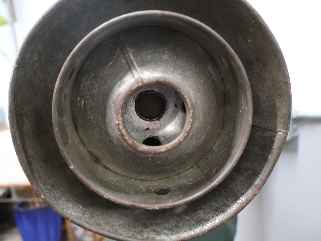 Antique Long Handle Clothes Washer and Folding Step Stool - 7