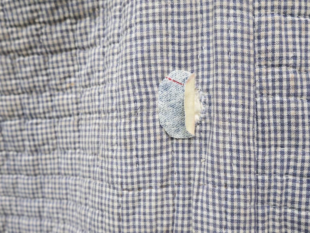 Antique Handmade Patchwork Quilt - 12