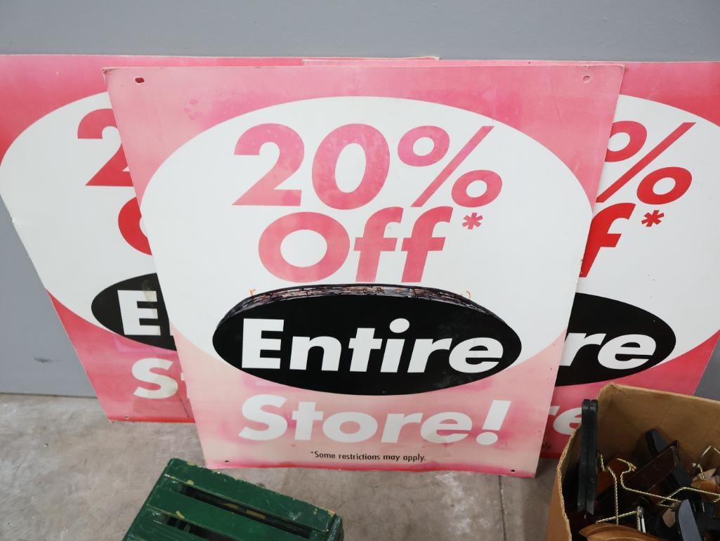 Vintage Wood Store Shelf Displays and More - 7