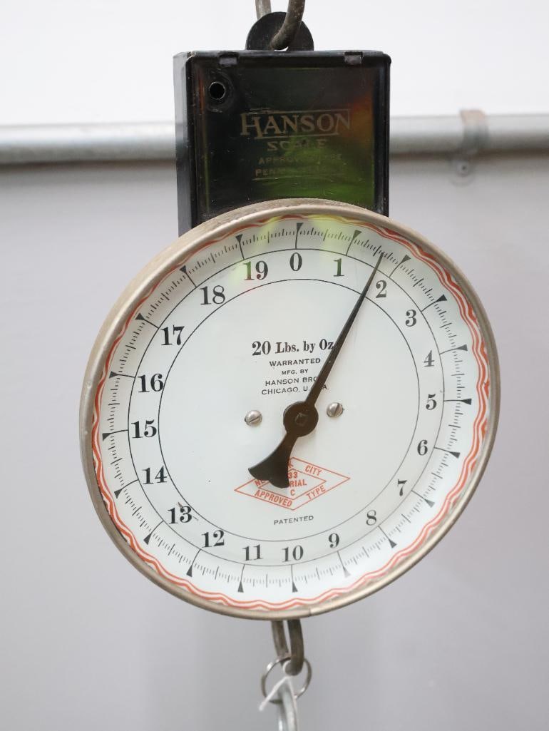 Antique Hanging Store Weighing Scale - 2