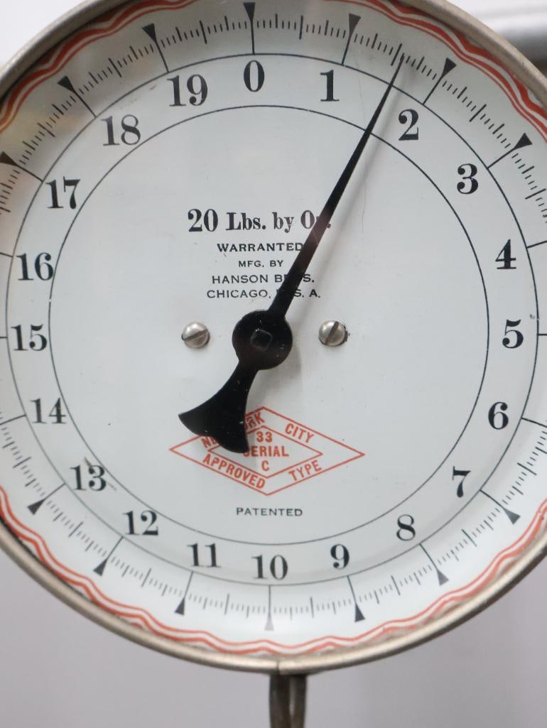 Antique Hanging Store Weighing Scale - 4