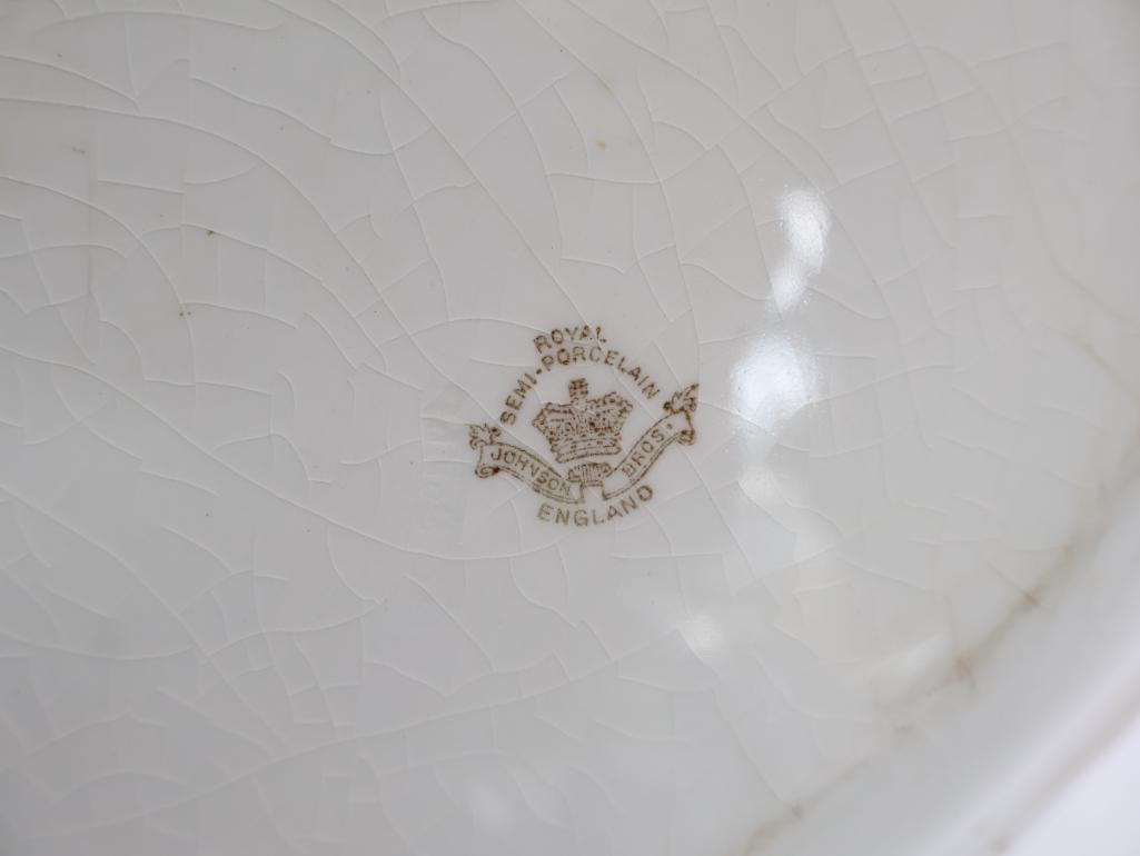 Vintage Platters and Serving China - 13