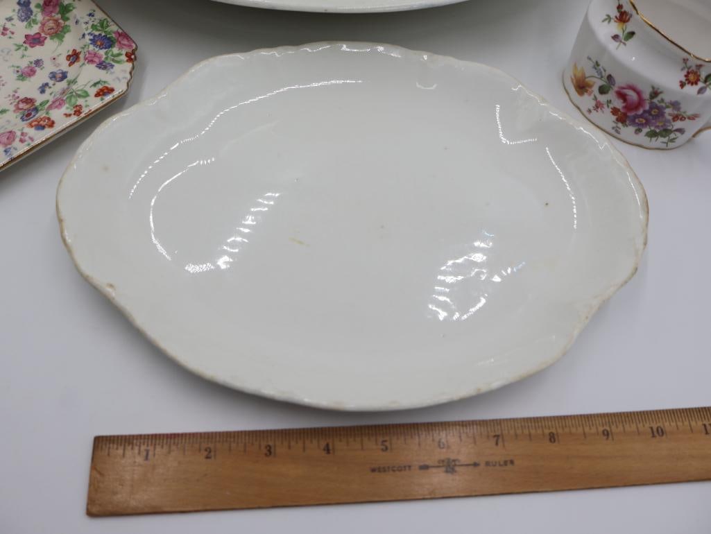 Vintage Platters and Serving China - 2