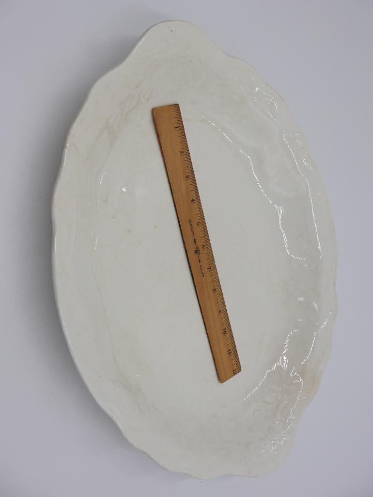 Vintage Platters and Serving China - 9