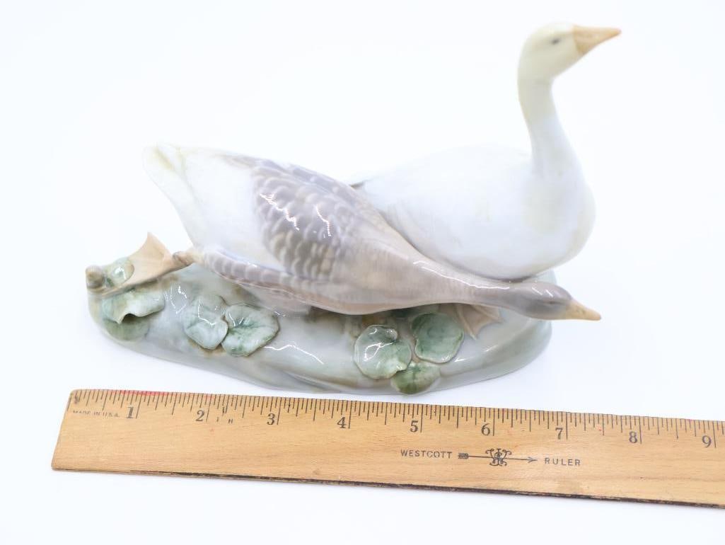 Vintage Royal Copenhagen Two Geese Figure - 2