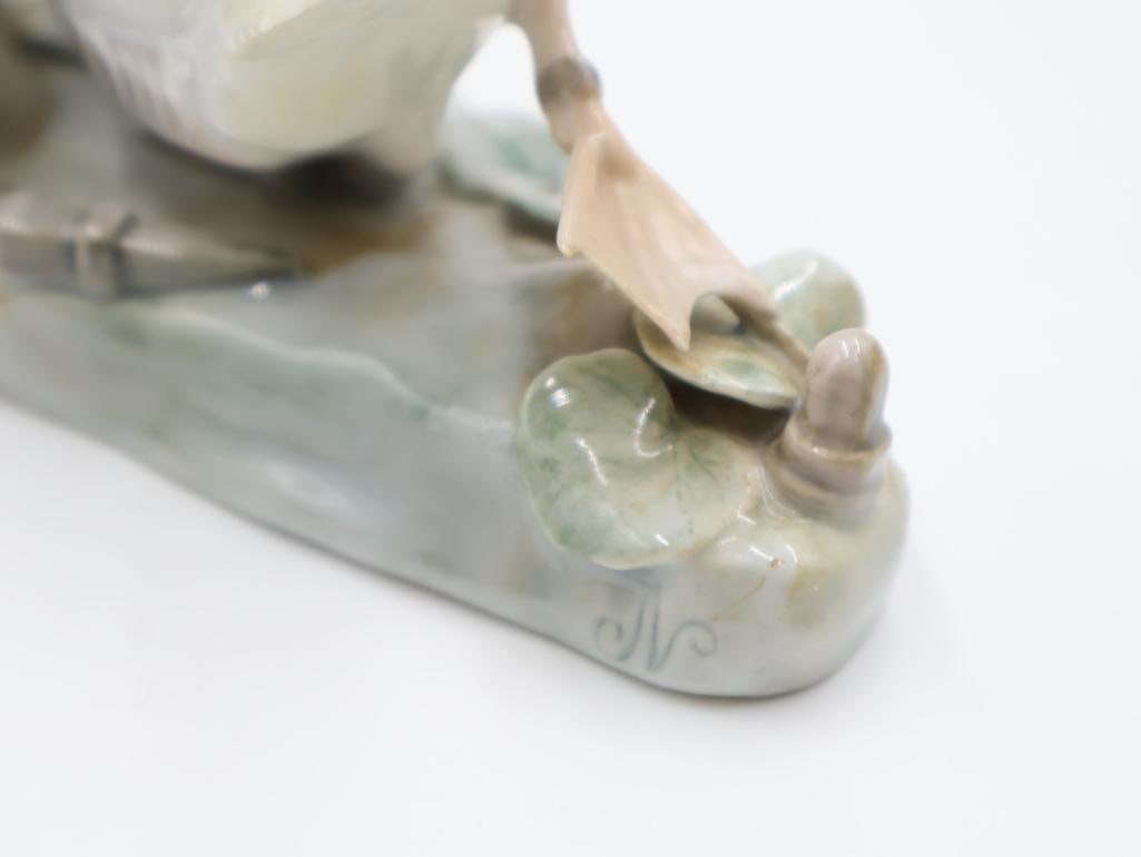 Vintage Royal Copenhagen Two Geese Figure - 5