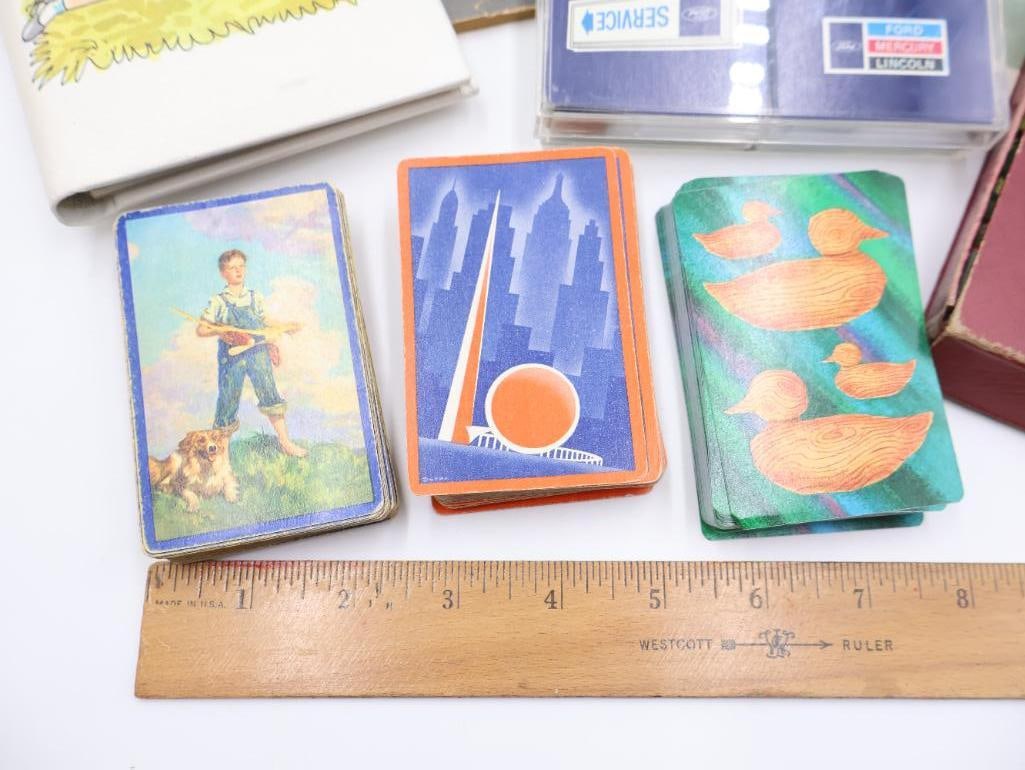 Vintage Playing Cards and Children's Books - 2