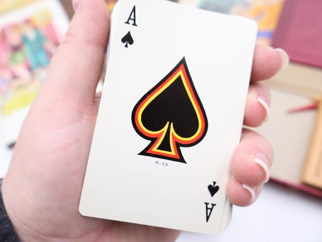Vintage Playing Cards and Children's Books - 6
