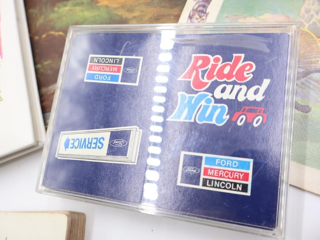 Vintage Playing Cards and Children's Books - 7