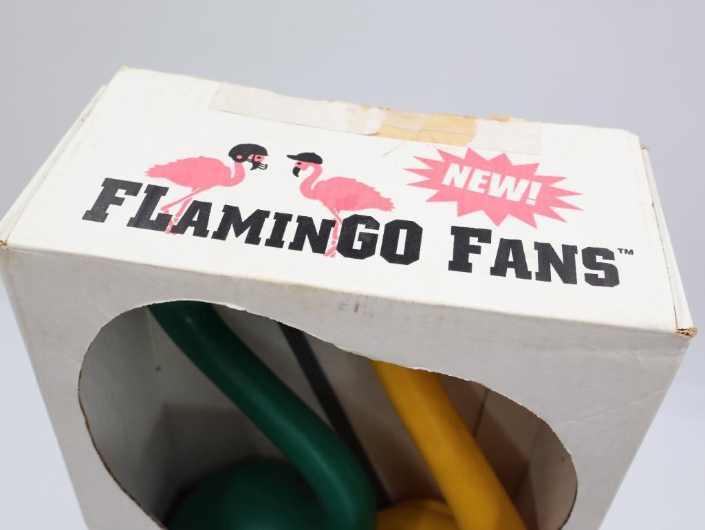 Vintage Flamingo Fans Oregon Ducks Green and Yellow Lawn Decorations - 3