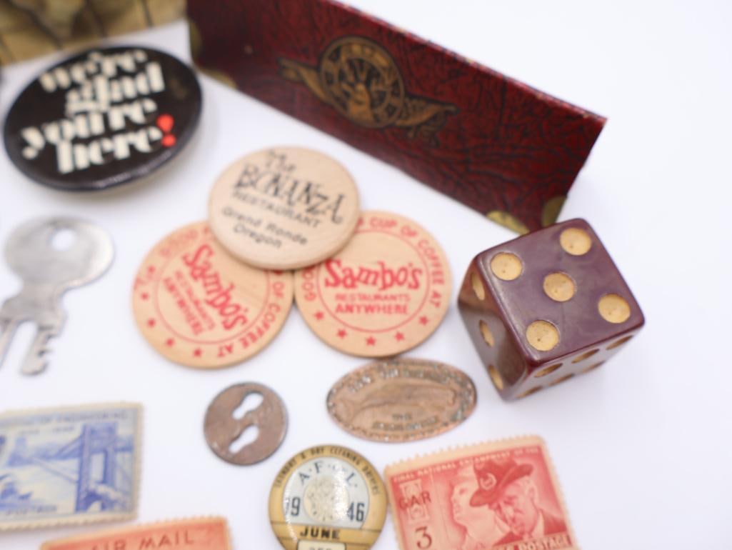 Large Collection of Desk Odds and Ends - 9