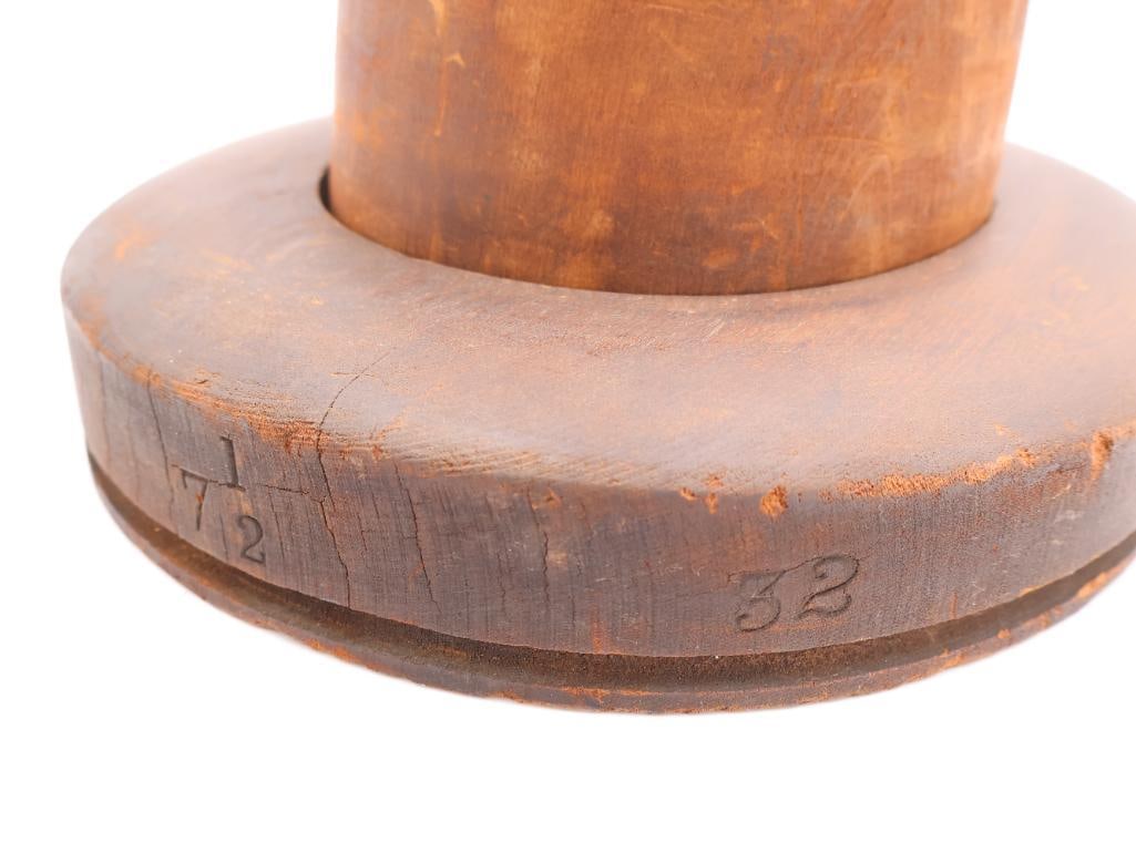 Antique Millinery Wooden Hat Blocks - 6