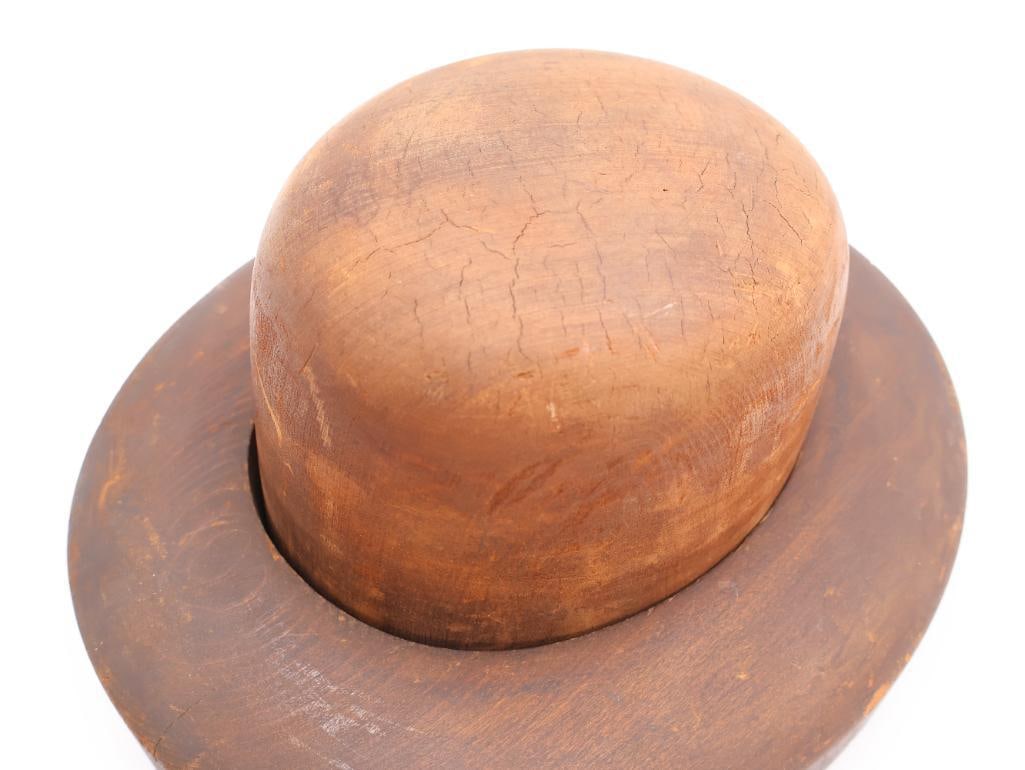 Antique Millinery Wooden Hat Blocks - 7