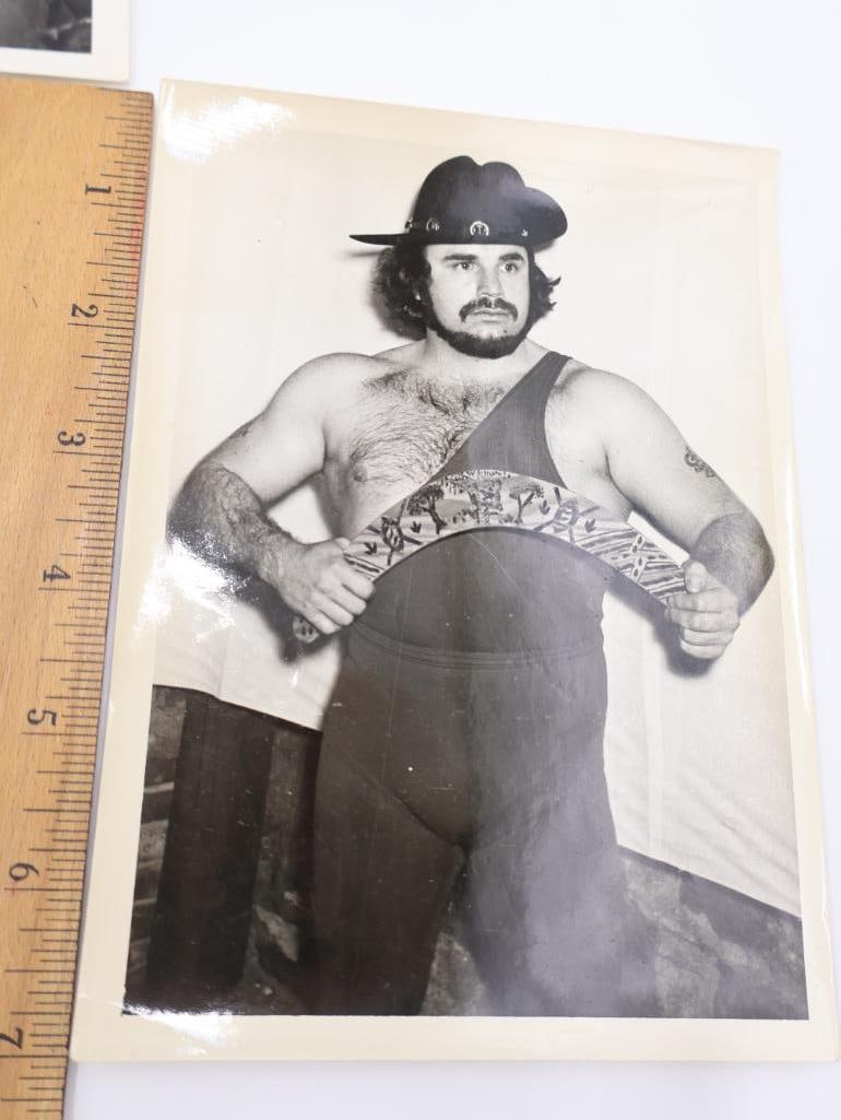 Amazing Collection of Vintage Portland Wrestling Photos, Some Autographed - 17