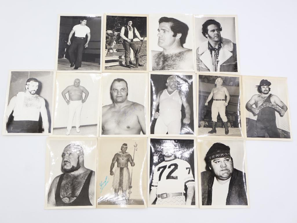 Amazing Collection of Vintage Portland Wrestling Photos, Some Autographed - 2