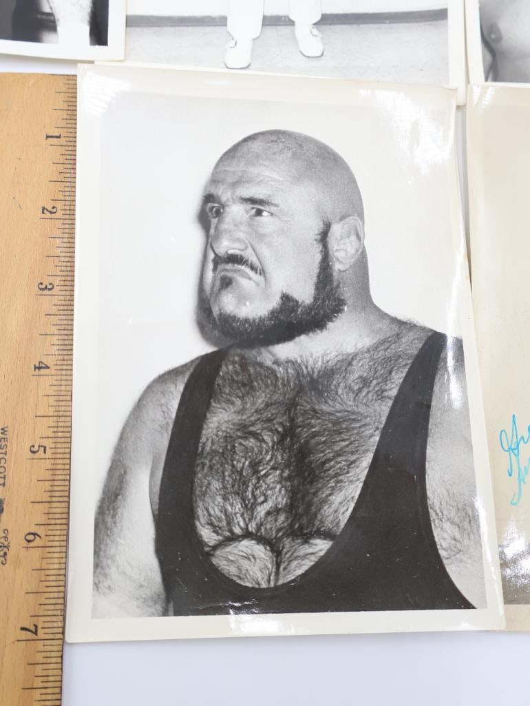 Amazing Collection of Vintage Portland Wrestling Photos, Some Autographed - 3