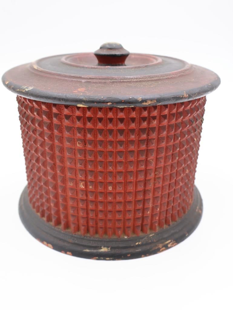 Antique Wooden Container/Humidor - 3