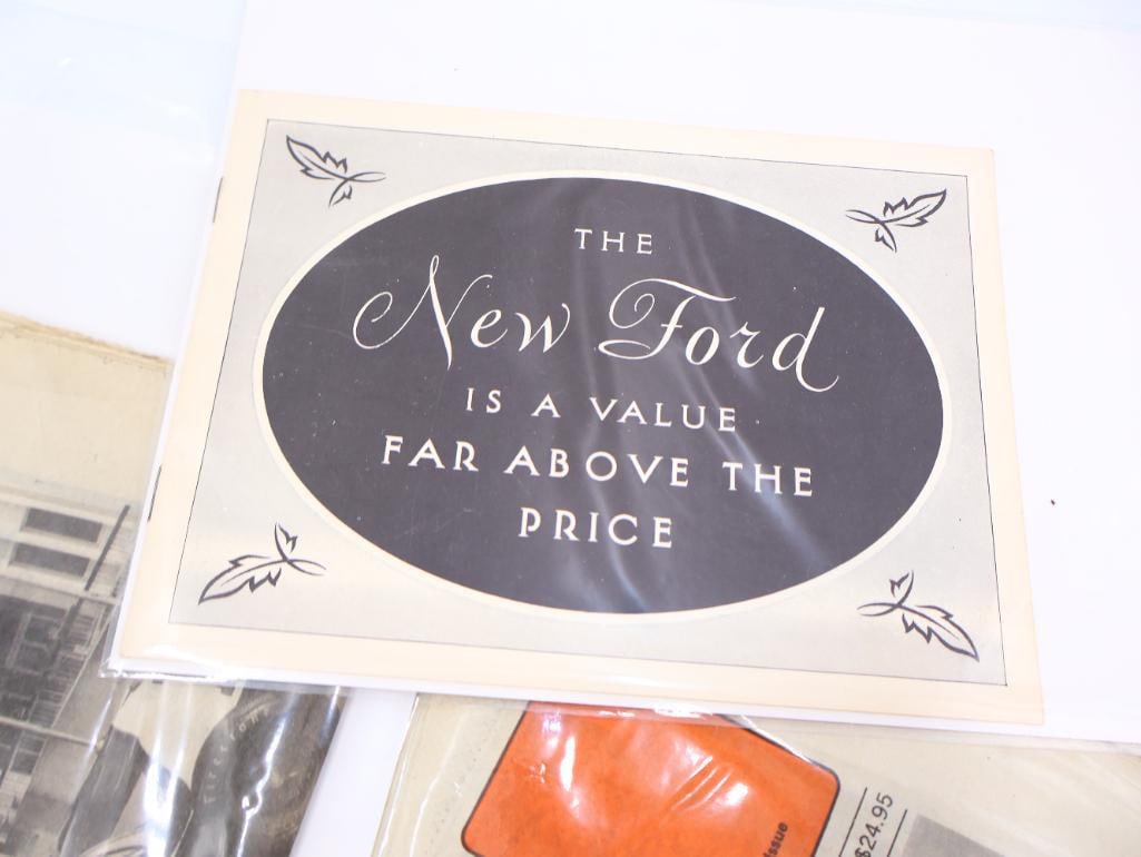 Collection of Vintage Automobile Ephemera - 10