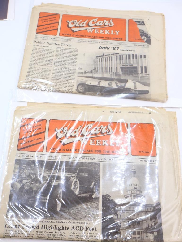 Collection of Vintage Automobile Ephemera - 11