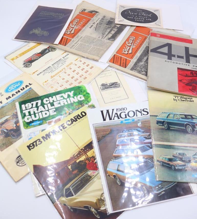 Collection of Vintage Automobile Ephemera (1 of 14)