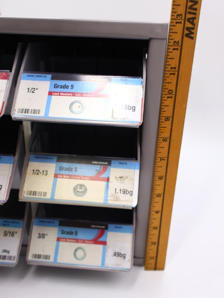 Hillman Smaller Storage Cabinet 6 Drawer Steel Organizer - 4