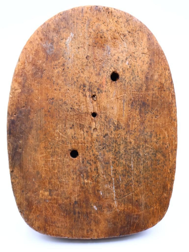 Antique Wooden Hat Block - 12