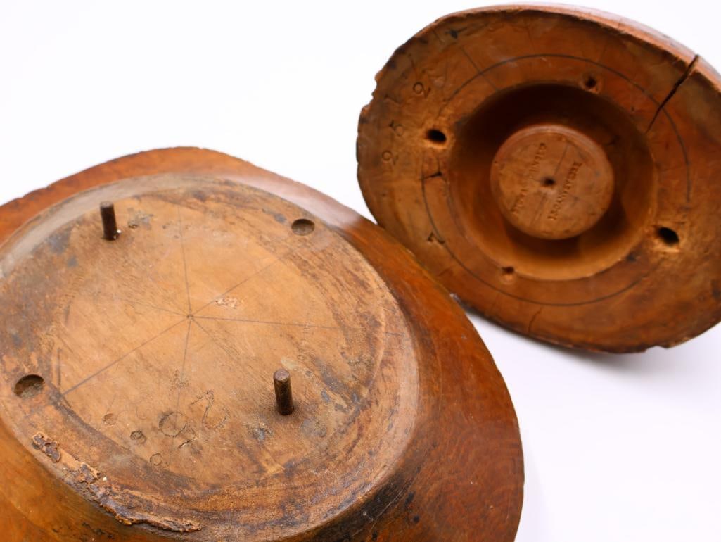 Antique Wooden Hat Block - 13