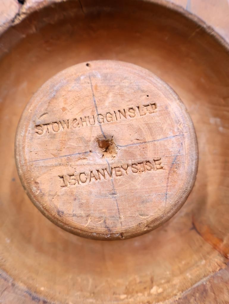 Antique Wooden Hat Block - 16