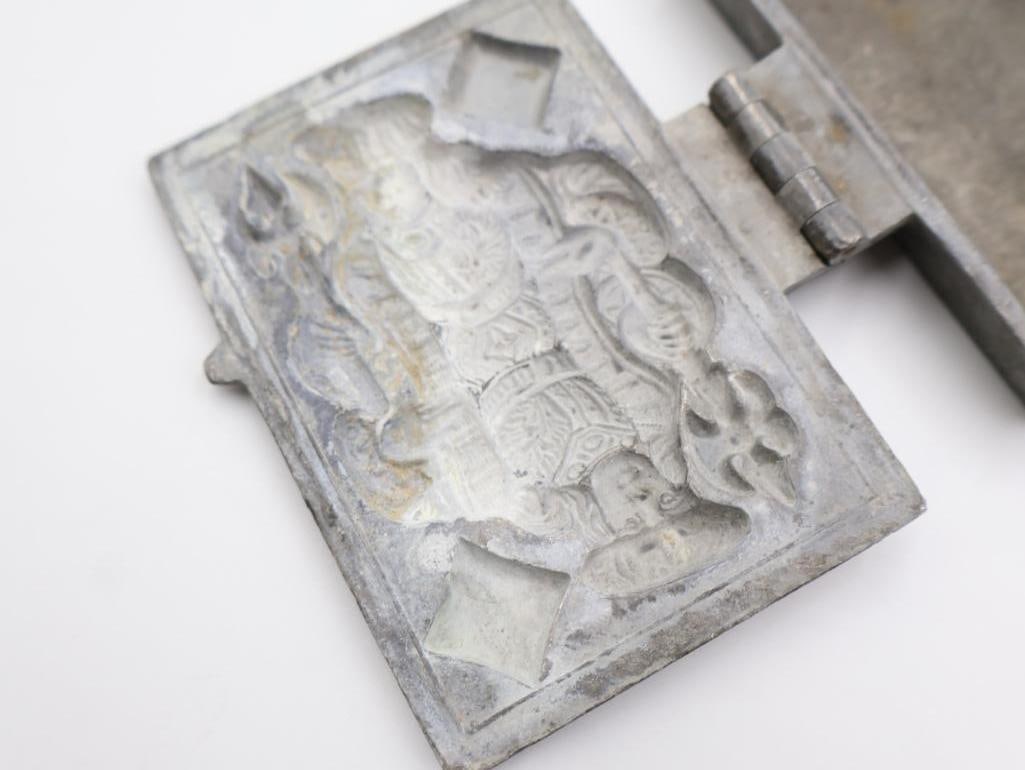Pair of Vintage Card Ice Cream Molds - 6