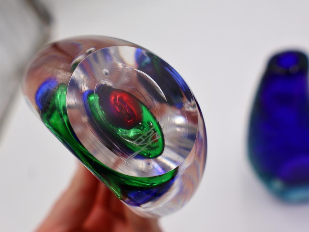 Collection of Mid Century Art Glass - 8