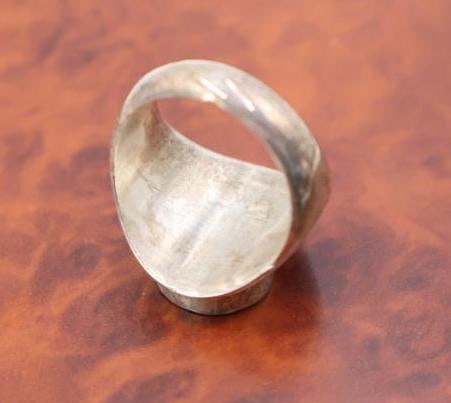 Two Historically Styled Sterling Rings - 6