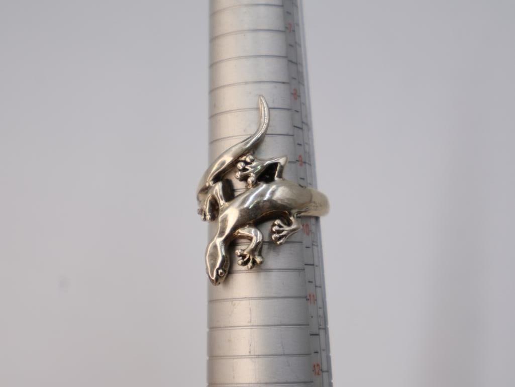 Two Sterling Silver Natural Rings - 3