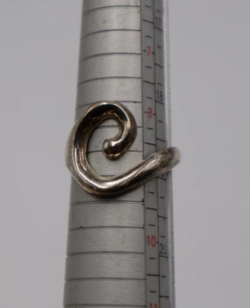 Two Sterling Silver Natural Rings - 9