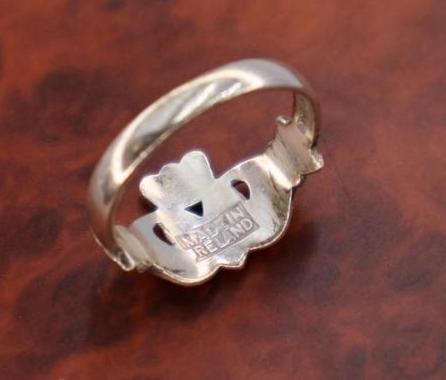 Two Sterling Silver British Isles Rings - 7