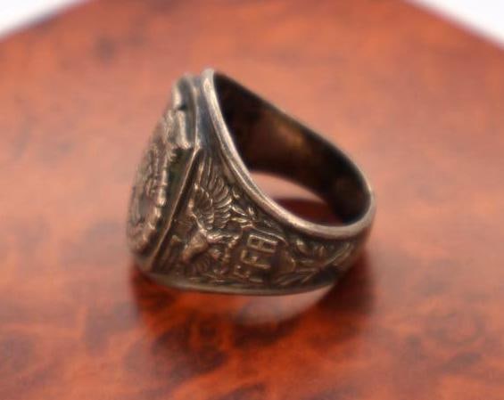 Vintage Sterling Silver FFA Ring - 3