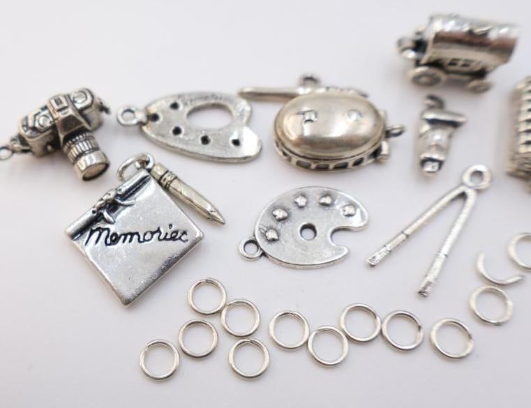 Collection of Intricate Charms - 8