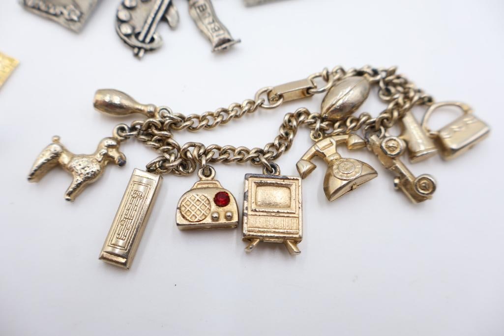 Five Assorted Charm Bracelets - 3
