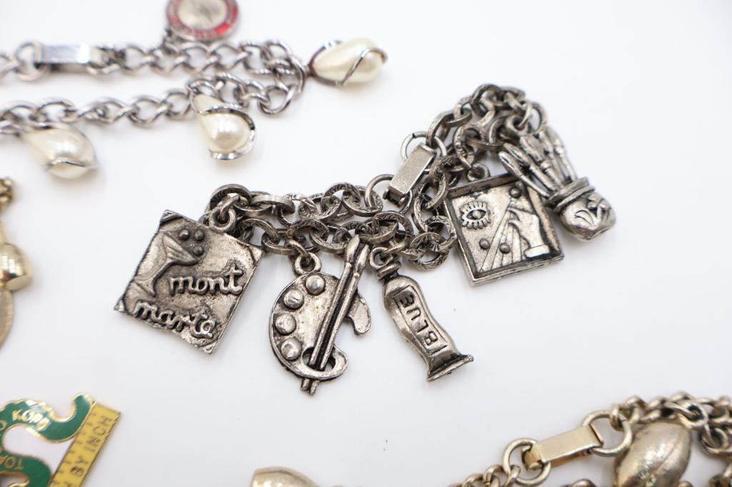 Five Assorted Charm Bracelets - 4