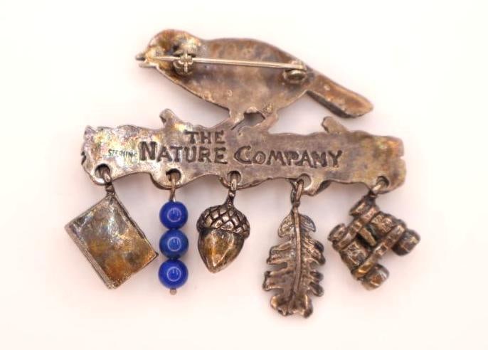 Vintage Lang Sterling Silver Bird Pin and More - 5