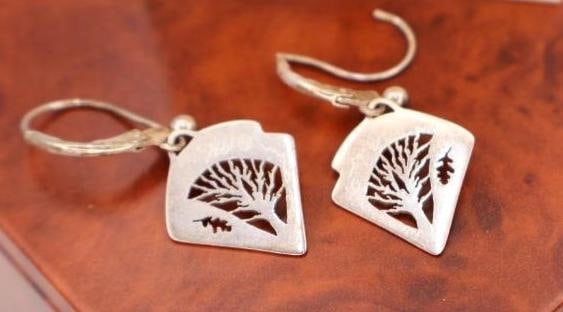 Four Pairs of Ornate Earrings featuring Far Fetched - 4