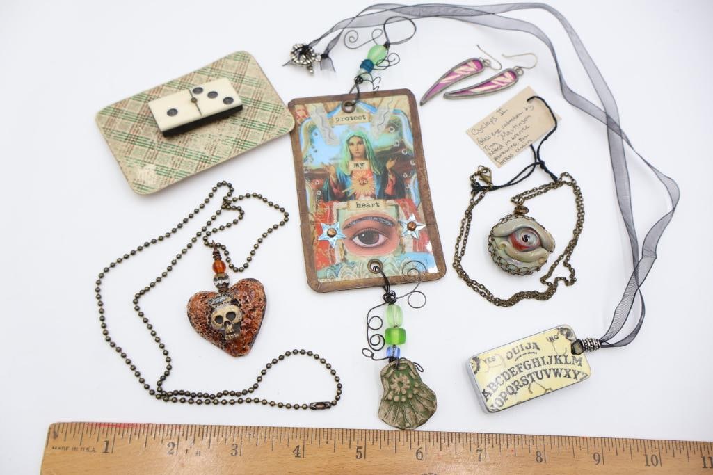 Assorted Handmade Jewelry and Trinkets - 2