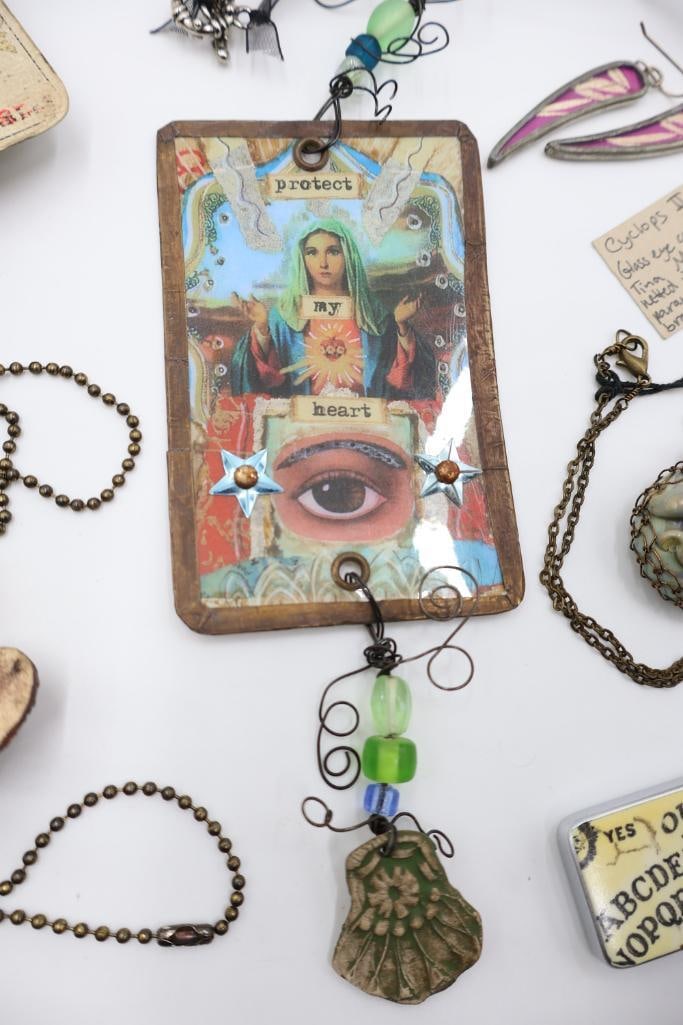 Assorted Handmade Jewelry and Trinkets - 7