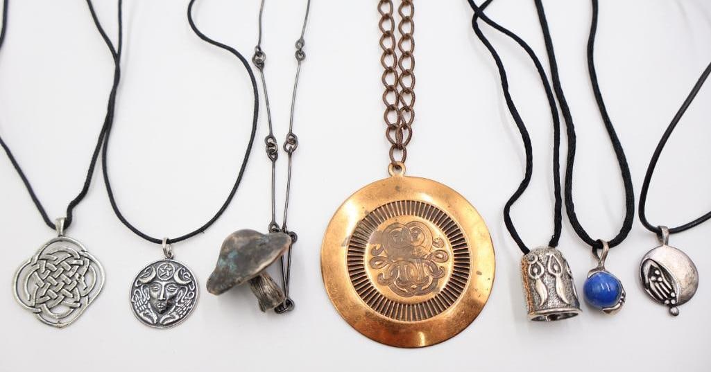 Collection of Unique Necklaces (1 of 12)