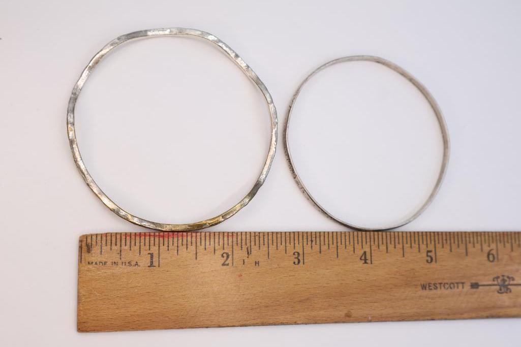 Five Vintage Bangles and Cuffs - 3