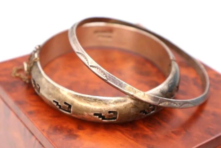 Sterling & Costume Bracelet Collection (1 of 6)