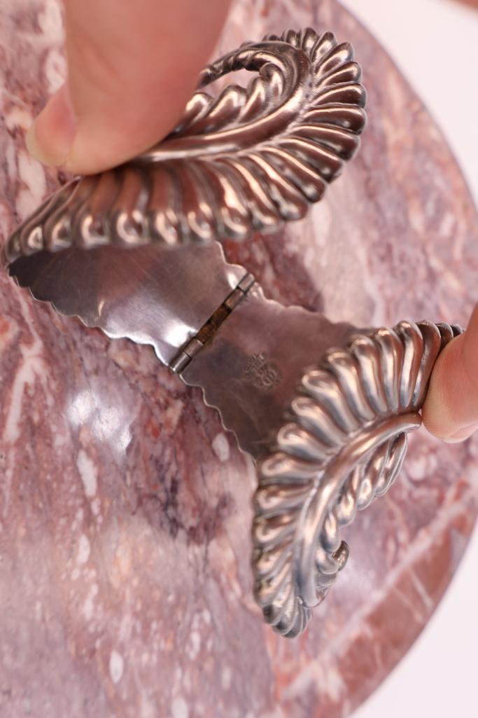 Vintage Taxco Sterling Silver Cuff - 6