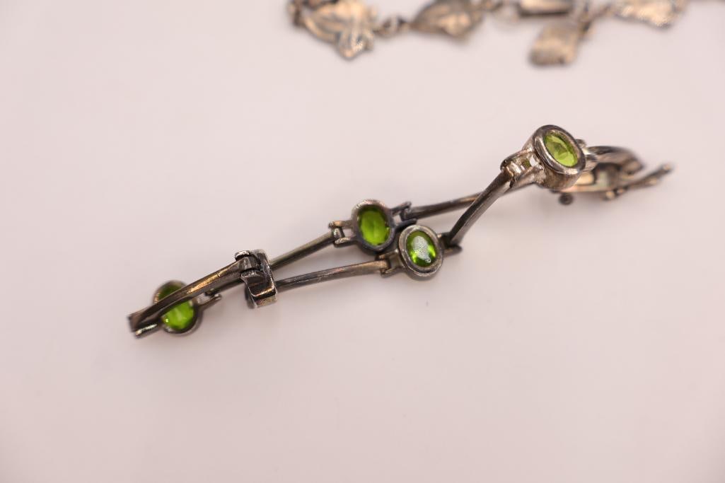 Four Silver Bracelets - 7