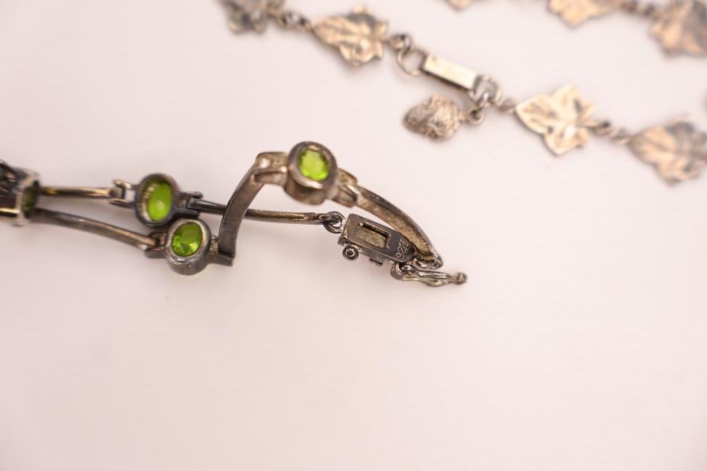 Four Silver Bracelets - 8